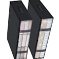 Miniatyrbild 3 av 3: Smart förvaringsväska för kläder - Skydda dina kläder med stil Svart