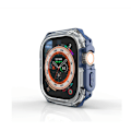 Miniatyrbillede 3 af 4: 49 mm Apple Watch Ultra tofarvet beskyttelsesetui Blå