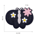 Miniatyrbild 6 av 7: Broderad patch 6-delad set