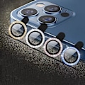 Pikkukuva 2 / 4: Kameran suojaus 3 kpl iPhone 14 Pro/14 Pro Max Harmaa