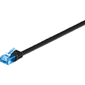 Miniatyrbild 3 av 7: CAT 6A platt patchkabel, U/UTP, svart