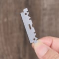 Miniatyrbillede 7 af 7: W47-5 barberblade i rustfrit stål (100-pak)