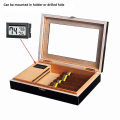 Miniatyrbillede 3 af 7: INF Mini digitalt hygrometer / termometer 5-pak Sort