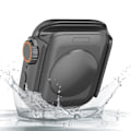 Miniatyrbillede 4 af 6: PC-cover med skærmbeskytter til Apple Watch Series 4/5/6, 40 mm Sort