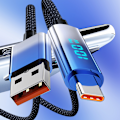 Miniatyrbillede 6 af 6: ZL-TK18 Skjult Digital Display AC Datakabel 2 m