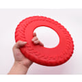 Miniatyrbillede 3 af 3: Hundefrisbee - TPR-materiale til interaktiv leg Rød