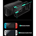 Pikkukuva 4 / 5: Suojaava pölysuoja Switch OLED -konsoliin - musta