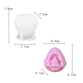 Miniatyrbillede 6 af 6: Silikoneform til Lysfremstilling B