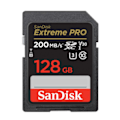 Pikkukuva 1 / 4: Muistikortti SANDISK EXTREME PRO SDXC 128GB 200/90 MB/s UHS-I U3 (SDSDXXD-128G-GN4IN)