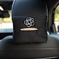 Miniatyrbillede 5 af 5: Broderet Camellia Car Tissue Box
