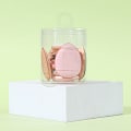 Miniatyrbillede 5 af 5: Finger Puff Makeup Svampe 10-pak Lyserød