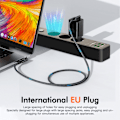 Pikkukuva 4 / 6: BKL-03 EU Power Strip 6 USB-portilla Musta