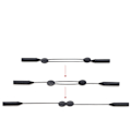 Miniatyrbillede 2 af 6: Brillesnor sportsbånd justerbar Anti-Slip Sort 35 cm