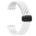 Miniatyrbillede 3 af 7: Urrem med magnetspænde til Samsung Galaxy Fit 3 Hvid