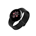 Miniatyrbillede 2 af 4: Silikone urrem til Google Pixel Watch 3 (45 mm) Sort