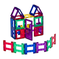 Pikkukuva 4 / 4: Magneettilaatat 3D Playmags 161 - 48 kpl setti
