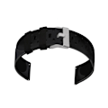 Miniatyrbillede 2 af 3: Silikone urrem til Garmin Venu 2 Plus & Garmin 245, Samsung Galaxy, Huawei Watch Sort