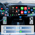 Miniatyrbild 4 av 11: Trådlös CarPlay & Android Auto-adapter för bilar