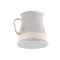 Miniatyrbild 1 av 4: Hopfällbar mugg 250 ml - perfekt för resor och utomhusaktiviteter Grå