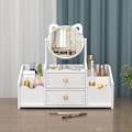 Miniatyrbillede 3 af 4: Makeup spejl med opbevaring model 2