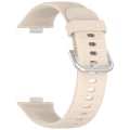 Miniatyrbillede 3 af 3: Silikone urrem til Huawei Watch Fit 3 Knogle hvid