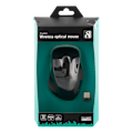 Miniatyrbild 4 av 5: Wireless optical mouse 2.4GHz, 3 buttons w/ a scroll, black