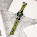 Miniatyrbild 4 av 6: Snabbfäste Väv Nylon Canvas Klockarmband för Garmin 26 mm