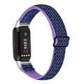 Miniatyrbild 1 av 4: Justerbar Nylonrem för Fitbit Alta Blå