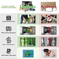 Miniatyrbild 5 av 6: Matcha Visp Set SQ Jump Knife Glansig Grön 4-delars Set