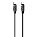 Miniatyrbild 2 av 2: Orico 60W USB-C till USB-C laddningskabel (svart)