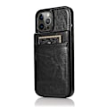 Miniatyrbillede 1 af 5: Flip Læder Kortholder Etui til iPhone 16 Pro Max