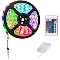 Pikkukuva 1 / 4: Valonauha kaukosäätimellä LED RGB -valonauha 3 m
