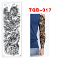 Miniatyrbild 1 av 6: Tillfällig tatueringsdekal för hela armen 8