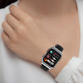 Miniatyrbillede 5 af 9: Stilfuld silikonerem til Huawei Watch D2 Sort+grå