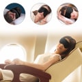 Pikkukuva 4 / 7: INF Säädettävä Mulberry Silk Sleep Mask - musta