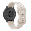 Miniatyrbillede 1 af 3: 18 mm silikone urrem til Garmin Forerunner 265S, Fossil GEN6, Huawei honor Guld
