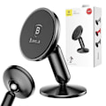 Miniatyrbillede 11 af 11: Baseus Bullet Magnetic Car Mount (sort)