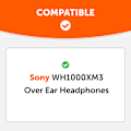 Pikkukuva 4 / 6: INF Korvatyynyt Sony WH-1000XM3 1 pari Musta