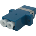 Miniatyrbild 2 av 2: Fiber coupler snap-in, 2xLC-LC, Singlemode, duplex, blue