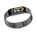 Miniatyrbillede 3 af 5: Metalstrop til Xiaomi Mi Band 8 Sort