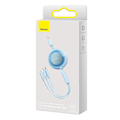 Miniatyrbild 7 av 7: Baseus Bright Mirror 2, USB 3-i-1-kabel för micro USB / USB-C / Lightning 3.5A 1.1m (himmelsblå)