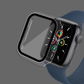 Miniatyrbild 4 av 7: Smart klockfodral med skärmskydd Apple Watch 7/8 Transparent 45 mm