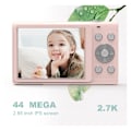 Pikkukuva 3 / 9: Digitaalikamera 2,7K/44MP/16x Zoom/Anti-Shake/Web-kamera musta