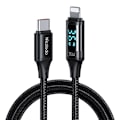 Pikkukuva 2 / 4: Kaapeli Mcdodo CA-1030 USB-C Lightningiin, 36 W, 1,2 m (musta)