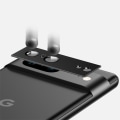Miniatyrbillede 2 af 5: Anti-ridse kamera linsecover til Google Pixel 7A Sort