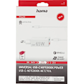 Miniatyrbild 7 av 7: HAMA Universalladdare USB-C och USB-A PD GaN 5-20V/65W