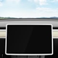 Miniatyrbild 2 av 2: Center Screen Bumper Edge Frame Protector för Tesla Model 3 / Y Grå