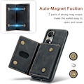 Miniatyrbillede 10 af 11: Tri-Fold Pung-Etui til Huawei Huawei P50 Sort