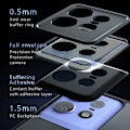 Miniatyrbillede 2 af 5: Mat sort beskyttelsesetui til Motorola-telefon Model 4