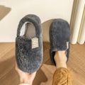 Miniatyrbillede 3 af 3: Cloud Slippers mørkegrå, tykke, bløde såler XL
